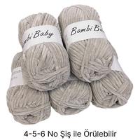 KD2715 - 520 gr. (5 Adet) Standart kalınlık Kadife İhraç Fazlası İp