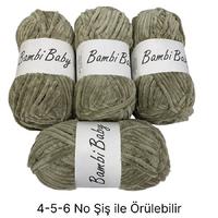 KD2723 - 440 gr. (4 Adet) Standart kalınlık Kadife İhraç Fazlası İp