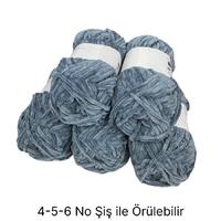 KD2724 - 500 gr. (5 Adet) Standart kalınlık Kadife İhraç Fazlası İp