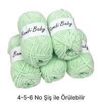 KD2725- 500 gr. (5 Adet) Standart kalınlık Kadife İhraç Fazlası İp