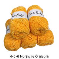 KD2726 - 500 gr. (5 Adet) Standart kalınlık Kadife İhraç Fazlası İp