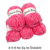 KD2737 - 530 gr. (5 Adet) Standart kalınlık Kadife İhraç Fazlası İp