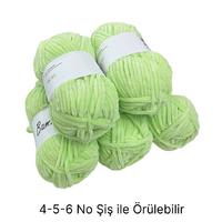 KD2744 - 550 gr. (5 Adet) Standart kalınlık Kadife İhraç Fazlası İp