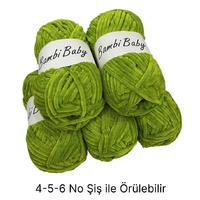 KD2745 - 500 gr. (5 Adet) Standart kalınlık Kadife İhraç Fazlası İp