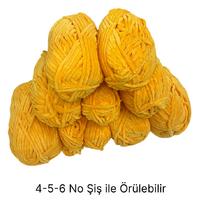 KD2756 - 492 gr. (10 Adet) Standart kalınlık Kadife İhraç Fazlası İp