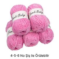 KD2760 - 500 gr. (5 Adet) Standart kalınlık Kadife İhraç Fazlası İp