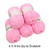 KD2761 - 500 gr. (5 Adet) Standart kalınlık Kadife İhraç Fazlası İp