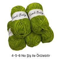 KD2781 - 500 gr. (5 Adet) Standart kalınlık Kadife İhraç Fazlası İp