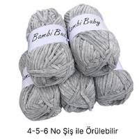 KD2783 - 500 gr. (5 Adet) Standart kalınlık Kadife İhraç Fazlası İp