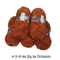 KD2806 - 550 gr. (5 Adet)Standart kalınlık Kadife İhraç Fazlası İp