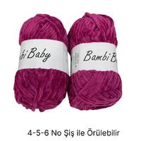 KD2809 - 200 gr. (2 Adet) Standart kalınlık Kadife İhraç Fazlası İp