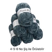 KD2811 - 600 gr. (6 Adet) Standart kalınlık Kadife İhraç Fazlası İp