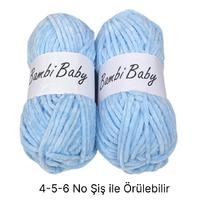 KD2821 - 200 gr. (2 Adet) Standart kalınlık Kadife İhraç Fazlası İp