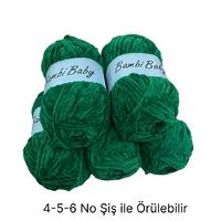 KD2825 - 500 gr. (5 Adet)Standart kalınlık Kadife İhraç Fazlası İp