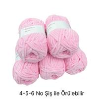 KD2853 - 500 gr. (5 Adet) Standart kalınlık Kadife İhraç Fazlası İp