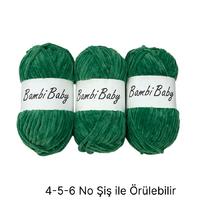 KD2893- 290 gr. (3 Adet) Standart kalınlık Kadife İhraç Fazlası İp