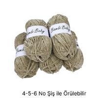 KD2916 - 550 gr. (5 Adet) Koala yumoş Kadife İhraç Fazlası İp