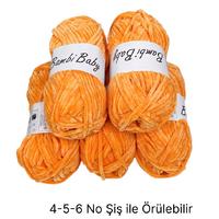 KD2923 - 500 gr. (5 Adet) Standart kalınlık Kadife İhraç Fazlası İp