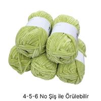 KD2924 -500  gr. (5 Adet) Standart kalınlık Kadife İhraç Fazlası İp