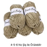 KD2925 - 500 gr. (5 Adet) Standart kalınlık Kadife İhraç Fazlası İp