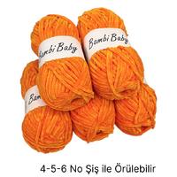 KD2929 - 500 gr. (5 Adet) Standart kalınlık Kadife İhraç Fazlası İp