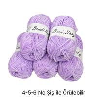 KD2930 - 500 gr. (5 Adet) Standart kalınlık Kadife İhraç Fazlası İp