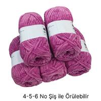 KD2933 - 550 gr. (5 Adet) Standart kalınlık Kadife İhraç Fazlası İp