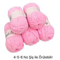 KD2938 - 500 gr. (5 Adet) Standart kalınlık Kadife İhraç Fazlası İp