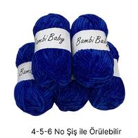 KD2939 - 500 gr. (5 Adet) Standart kalınlık Kadife İhraç Fazlası İp