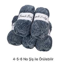 KD2940 - 500 gr. (5 Adet) Standart kalınlık Kadife İhraç Fazlası İp