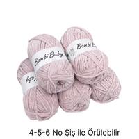 KD2948 - 500 gr. (5 Adet) Standart kalınlık Kadife İhraç Fazlası İp