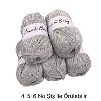 KD2950 - 500 gr. (5 Adet) Standart kalınlık Kadife İhraç Fazlası İp