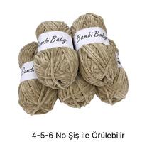 KD2968 - 550 gr. (5 Adet) Standart kalınlık Kadife İhraç Fazlası İp