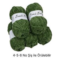 KD2969 - 550 gr. (5 Adet) Standart kalınlık Kadife İhraç Fazlası İp