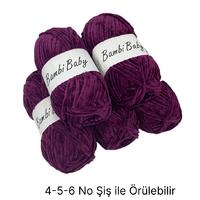 KD2973 - 500 gr. (5 Adet) Standart kalınlık Kadife İhraç Fazlası İp