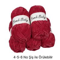 KD2974 - 500 gr. (5 Adet) Standart kalınlık Kadife İhraç Fazlası İp