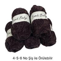 KD2979 - 500 gr. (5 Adet) Standart kalınlık Kadife İhraç Fazlası İp