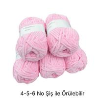 KD2983 - 500 gr. (5 Adet) Standart kalınlık Kadife İhraç Fazlası İp