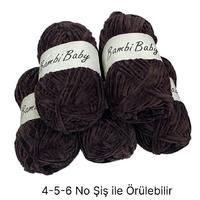 KD2994 - 500 gr. (5 Adet) Standart kalınlık Kadife İhraç Fazlası İp