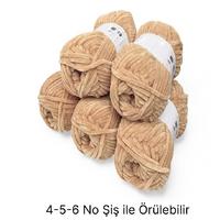 KD2995 - 500 gr. (5 Adet) Standart kalınlık Kadife İhraç Fazlası İp