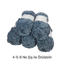 KD2996 - 500 gr. (5 Adet) Standart kalınlık Kadife İhraç Fazlası İp