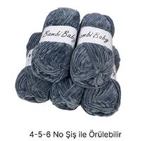 KD3017 - 550 gr. (5 Adet) Standart kalınlık Kadife İhraç Fazlası İp