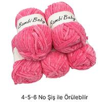 KD3027 - 500 gr. (5 Adet) Standart kalınlık Kadife İhraç Fazlası İp