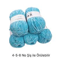 KD3028 - 500 gr. (5 Adet) Standart kalınlık  Kadife İhraç Fazlası İp