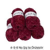 KD3032 - 580 gr. (5 Adet) Standart kalınlık Kadife İhraç Fazlası İp