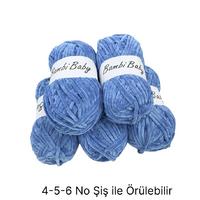 KD3033 - 500 gr. (5 Adet) Standart kalınlık Kadife İhraç Fazlası İp