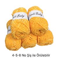 KD3034 - 500 gr. (5 Adet) Standart kalınlık Kadife İhraç Fazlası İp