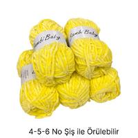 KD3036 - 500 gr. (5 Adet) Standart kalınlık Kadife İhraç Fazlası İp