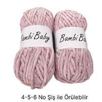 KD3044 - 220 gr. (2 Adet) Standart kalınlık Kadife İhraç Fazlası İp