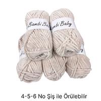 KD3047 - 550 gr. (5 Adet)  Standart kalınlık Kadife İhraç Fazlası İp